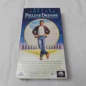 Field of Dreams VHS Sealed New Universal Watermark Kevin Costner Factory Sealed